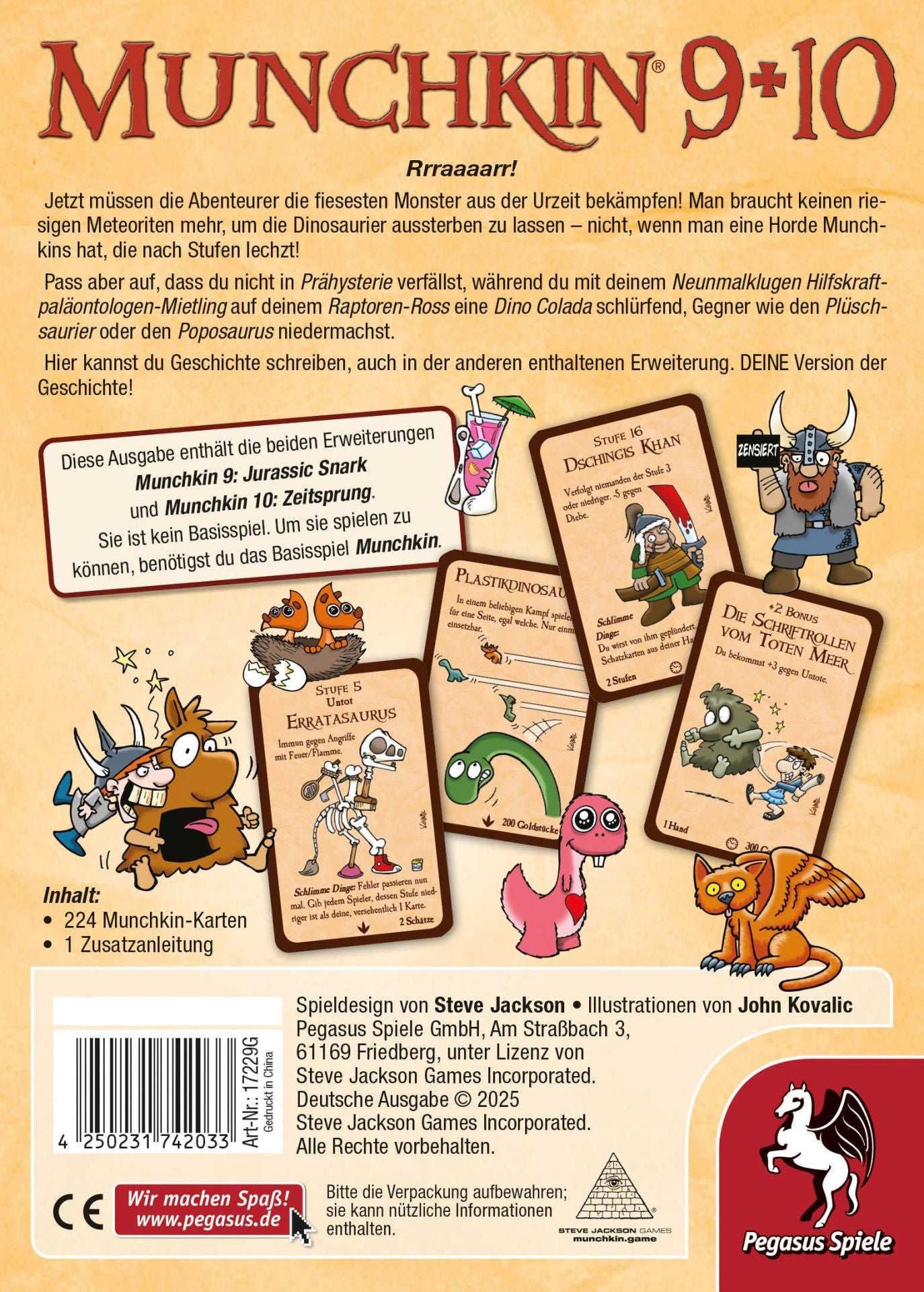 Munchkin 9+10 (Erweiterung) - DE