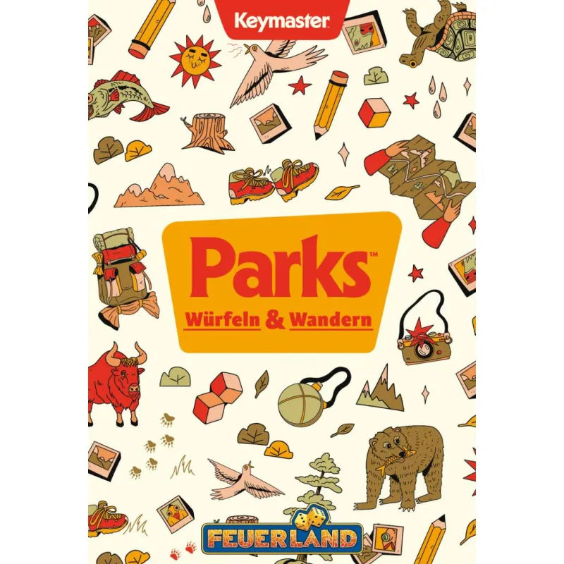 Feuerland - Parks: Würfeln & Wandern
