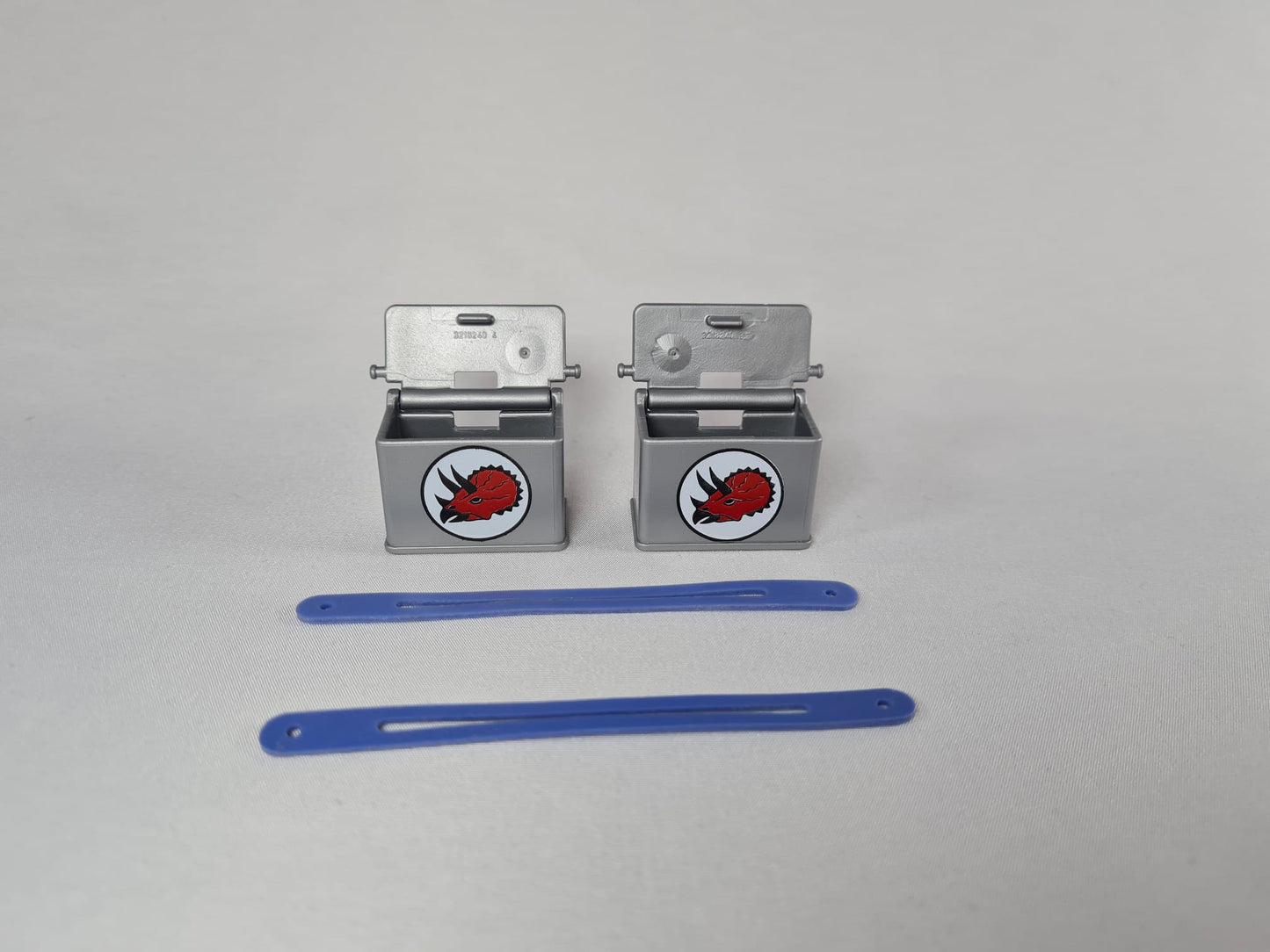 Playmobil 2x Dino Tragebox - Motorad-Box - Zubehör - 4162