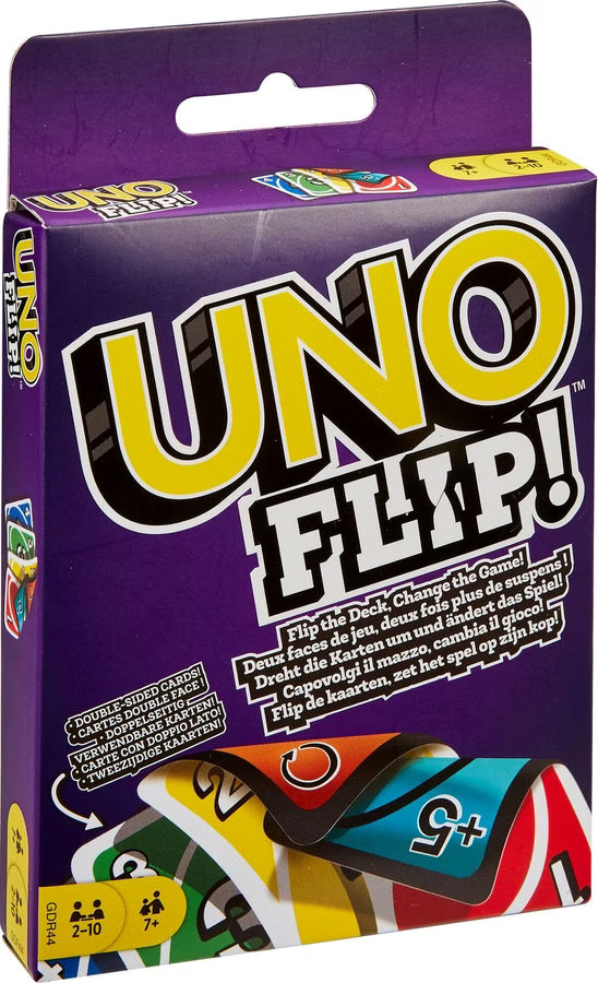 Mattel - UNO Flip Side - Kartenspiel für Kinder