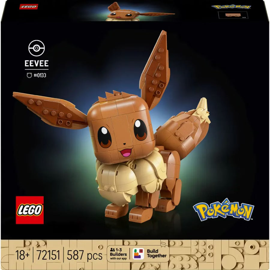 LEGO - Pokémon 72151 - Evoli (587 Teile)