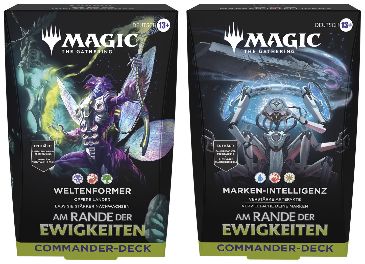 Magic the Gathering - Am Rande der Ewigkeiten - Commander-Deck-Set (2 Decks) - deutsch