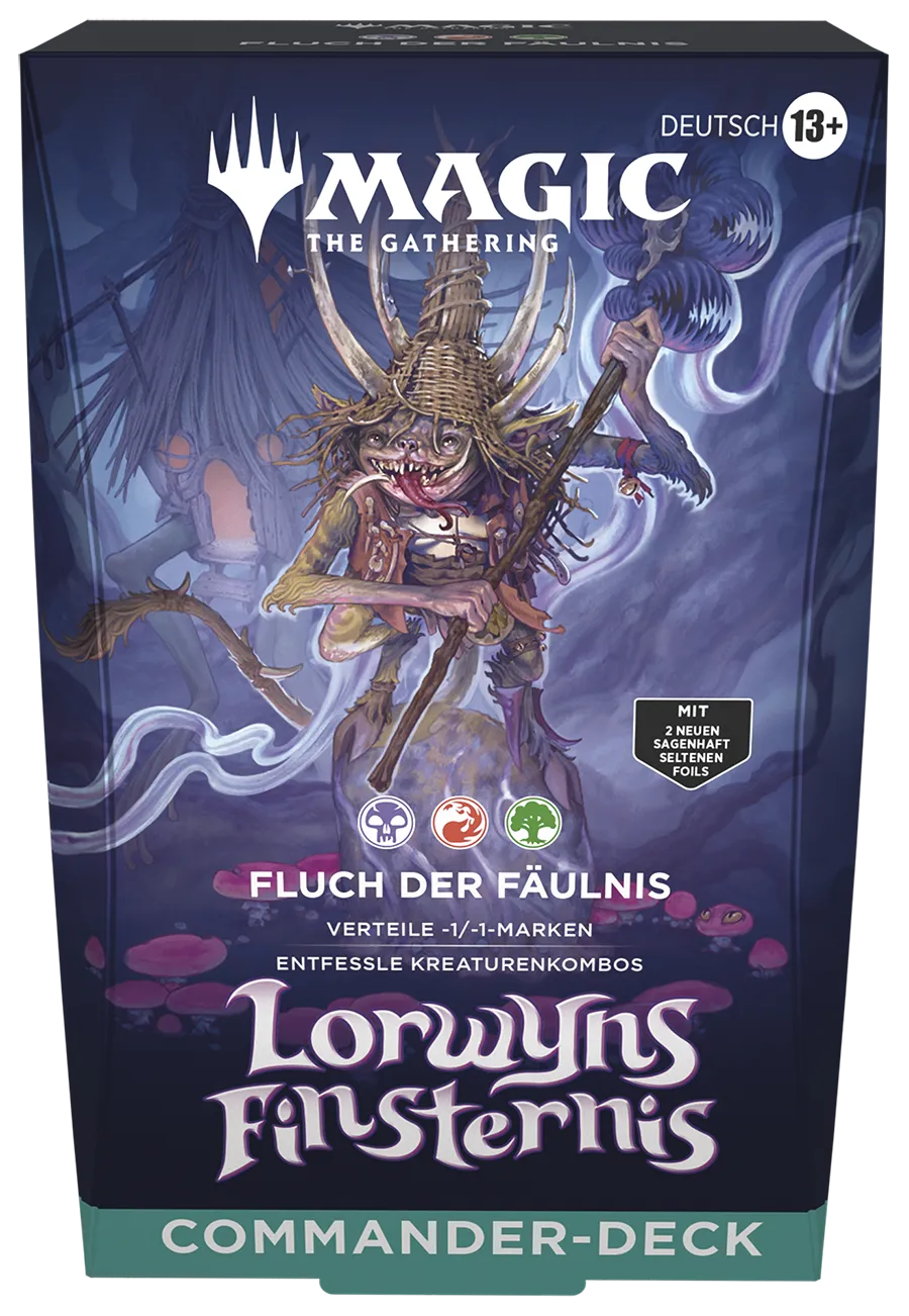 Magic the Gathering - Lorwyns Finsternis - Commander-Deck Fluch der Fäulnis - deutsch