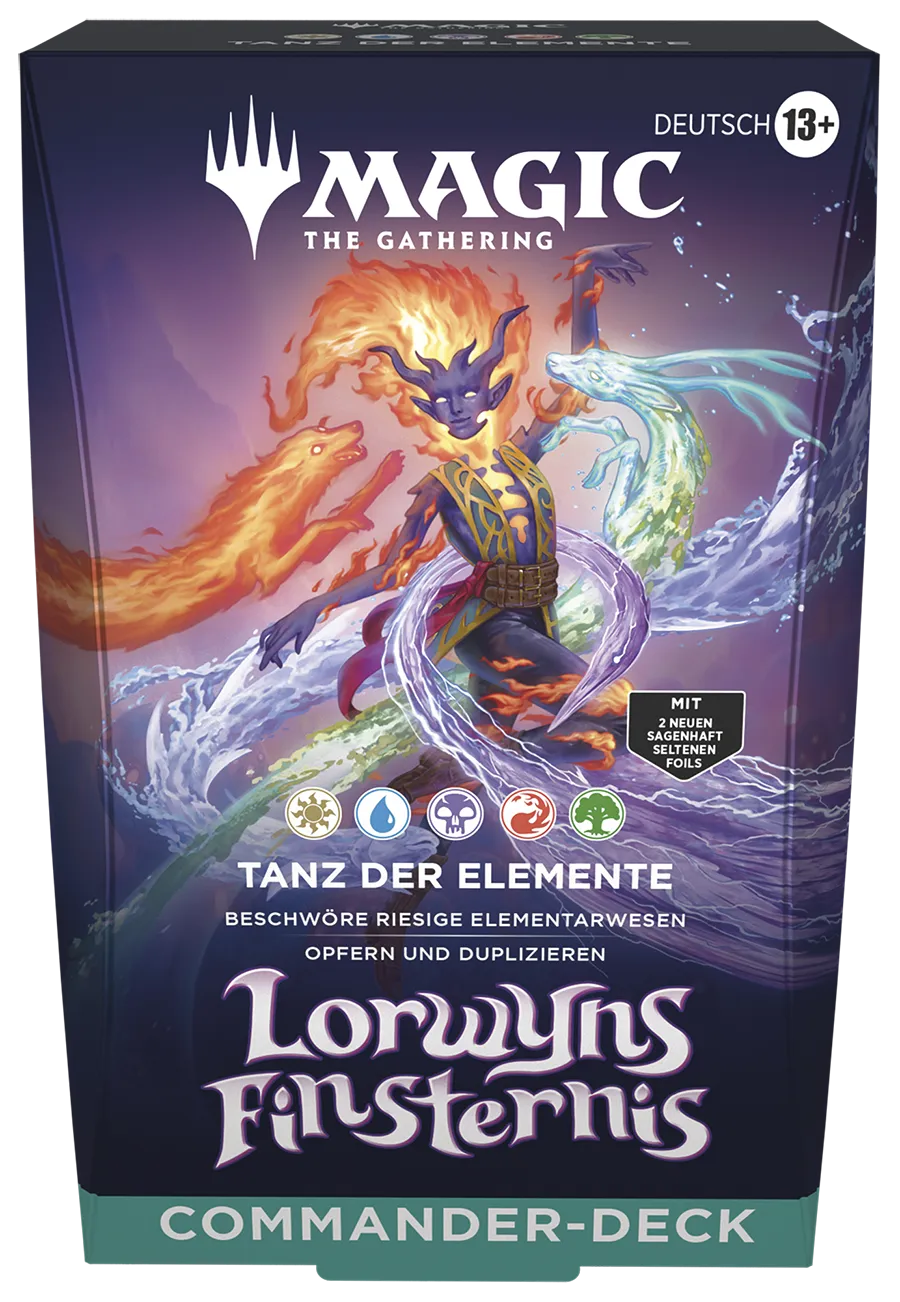 Magic the Gathering - Lorwyns Finsternis - Commander-Deck Tanz der Elemente - deutsch