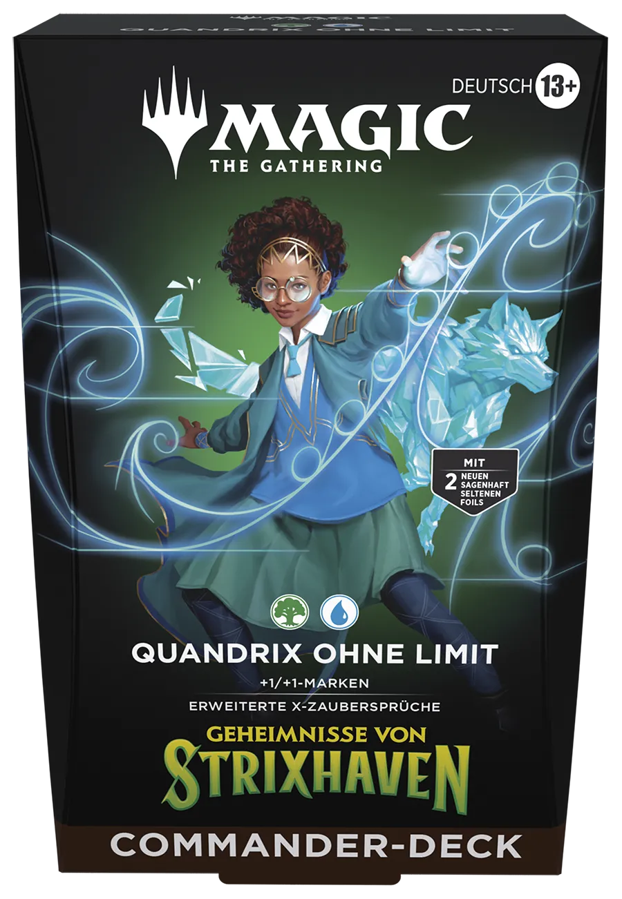 Magic the Gathering - Geheimnisse von Strixhaven - Commander-Deck Quandrix ohne Limit - deutsch