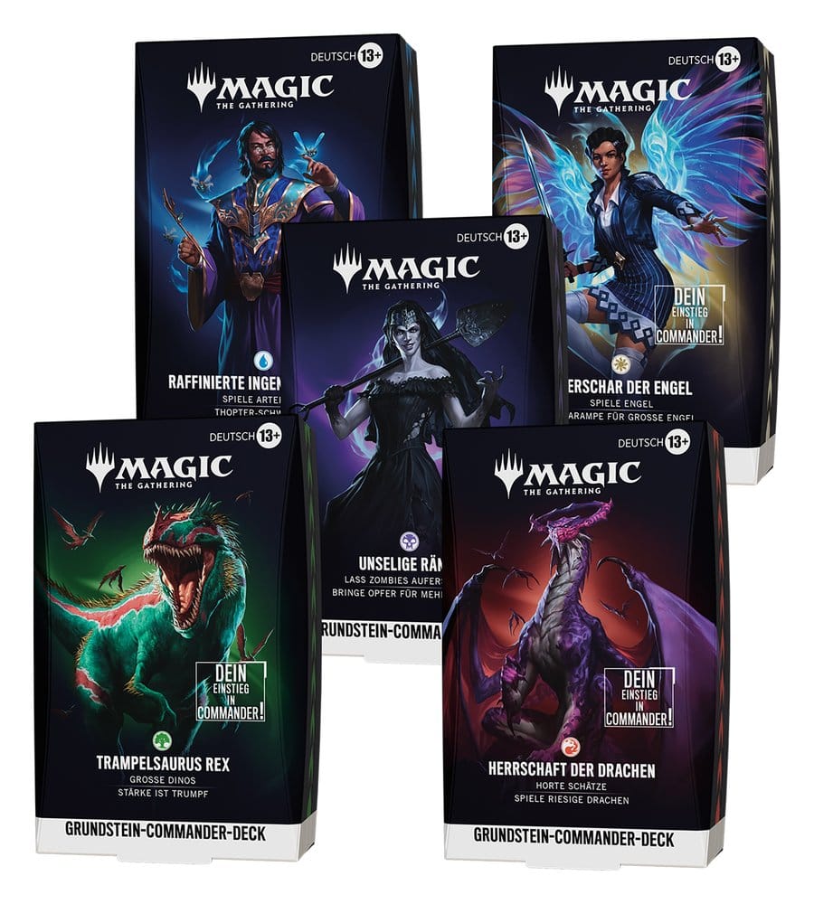 Magic the Gathering - Zersplitterte Realität - Grundstein-Commander-Deck-Display - deutsch - jetzt vorbestellen!