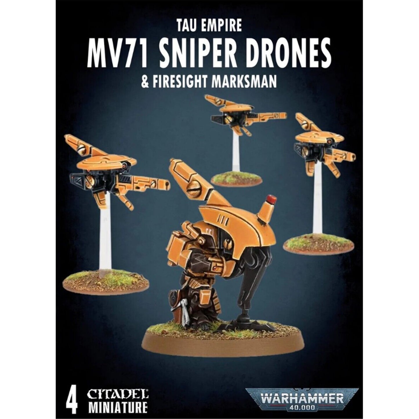 Warhammer 40.000 - T'au Empire - Feuervisierteam (Mailorder)