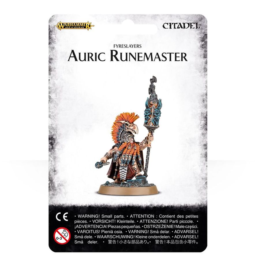 Warhammer Age of Sigmar - Fyreslayers - Auric Runemaster (Mailorder)