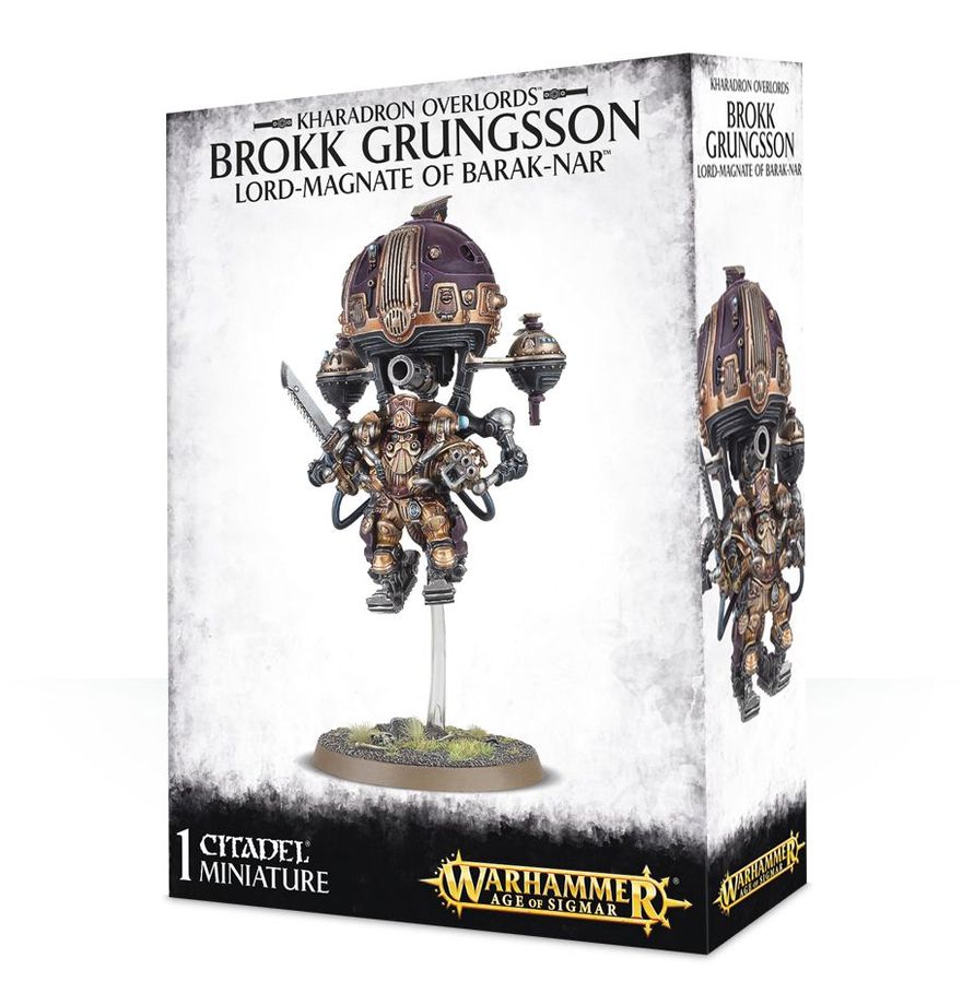 Warhammer Age of Sigmar - Kharadron Overlords - Brokk Grungsson Fürst-Magnat von Barak-Nar (Mailorder)