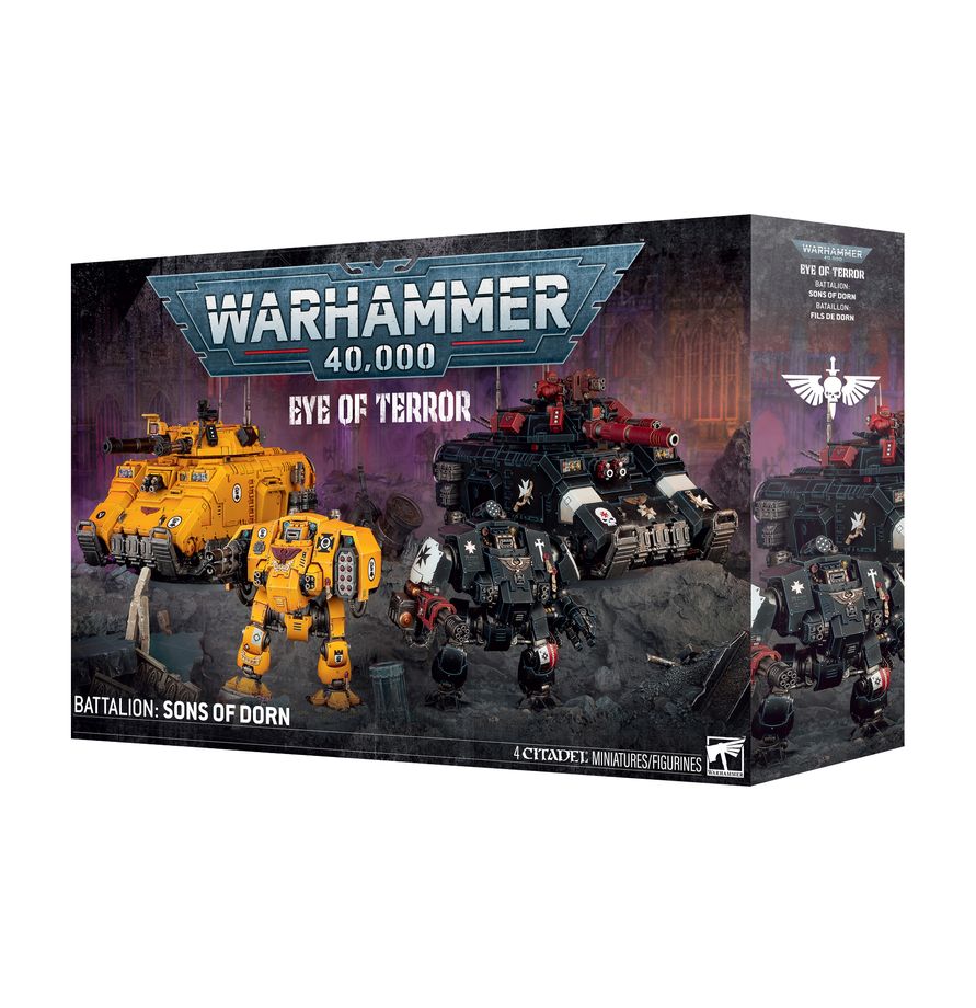 Warhammer 40.000 - Eye of Terror - Bataillon: Sons of Dorn (55-33)