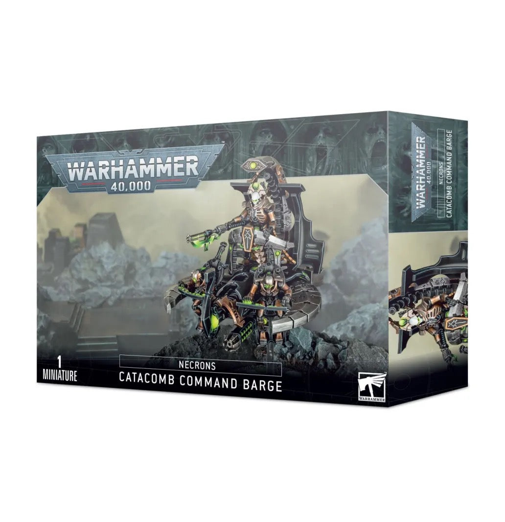 Warhammer 40.000 - Necrons - Catacomb Command Barge/Annihilation Barge