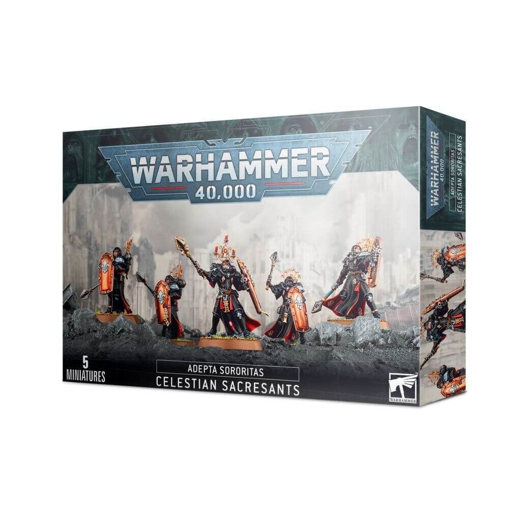 Warhammer 40.000 - Adepta Sororitas - Celestine Sacresant (52-35)