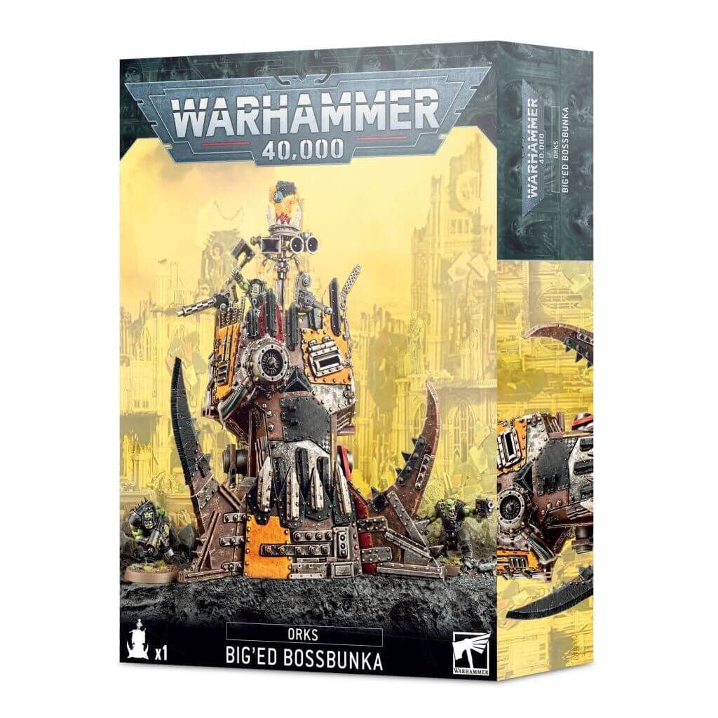 Warhammer 40.000 - Orks - Megakopp-Bossbunka