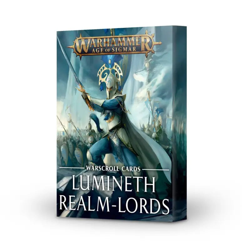 Warhammer Age of Sigmar - Lumineth Realm-Lords - Warscroll Cards - Englisch