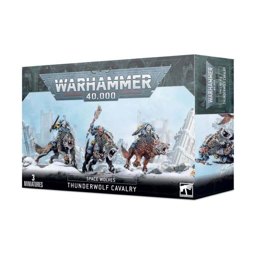 Warhammer 40.000 - Space Wolves - Donnerwolf-Kavallerie (53-09)