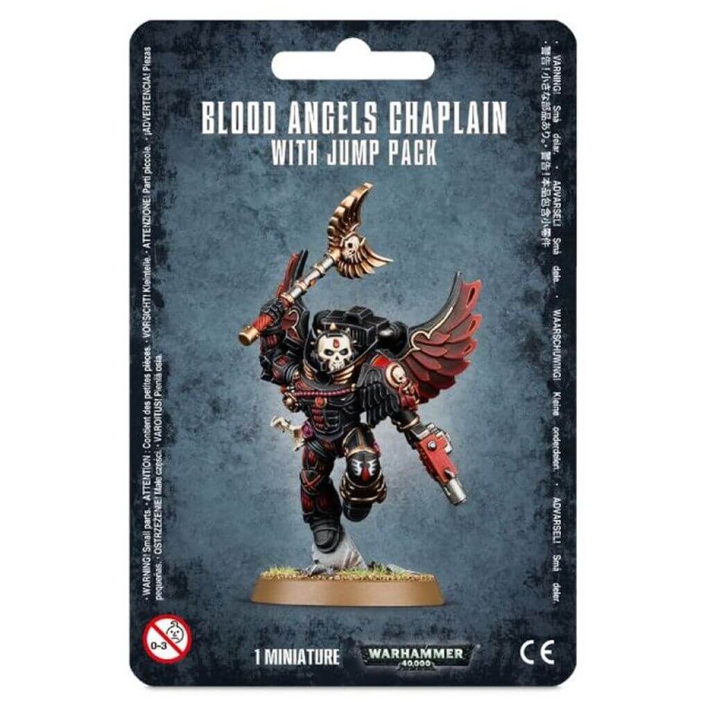 Warhammer 40.000 - Blood Angels - Ordenspriester mit Sprungmodul (41-17)