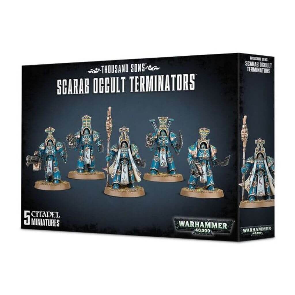 Warhammer 40.000 - Thousand Sons - Skarabäenkult-Terminatoren (43-36)