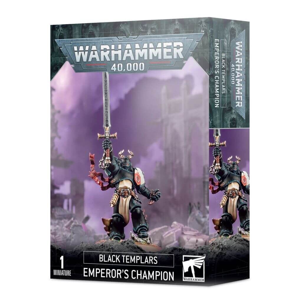 Warhammer 40.000 - Black Templars - Champion des Imperators (55-46)