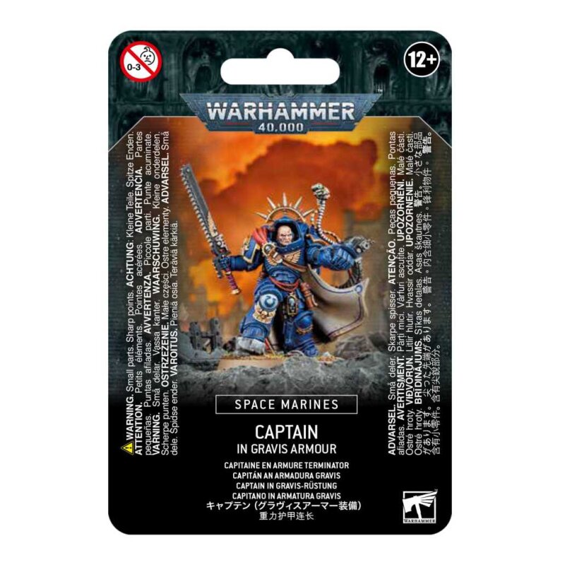 Space Marines – Captain in Gravis-Rüstung (48-70)