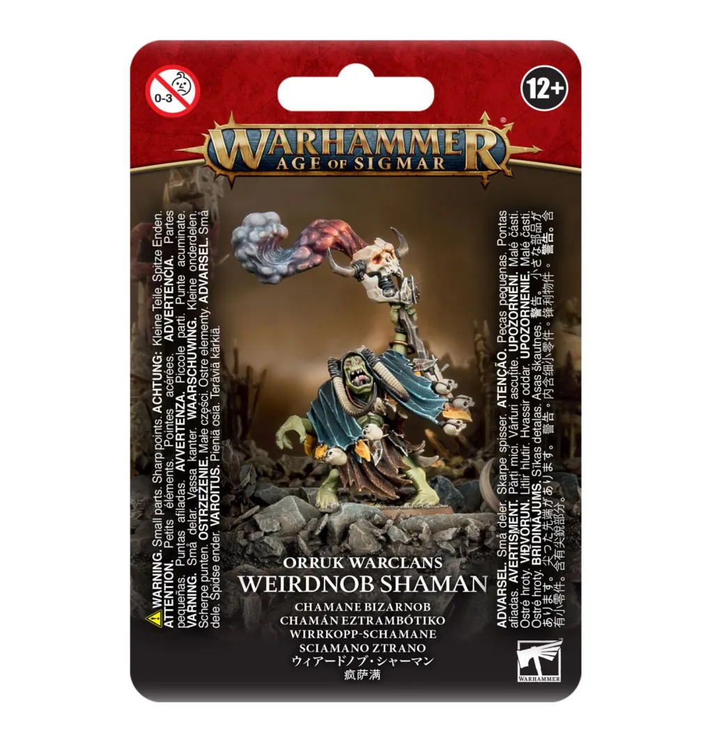 Warhammer Age of Sigmar - Orruk Warclans - Wirrkopp-Schamane (89-27)