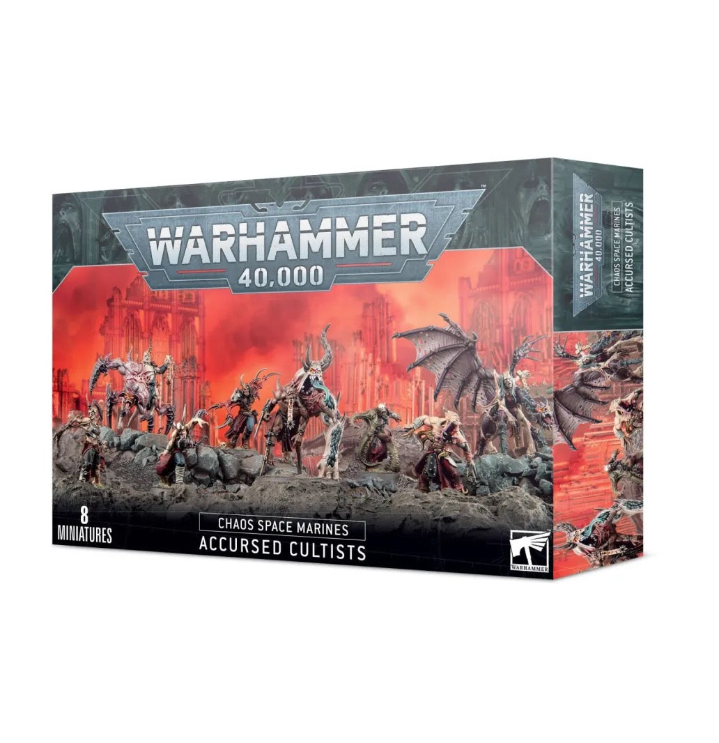Warhammer 40.000 - Chaos Space Marines - Verfluchte Kultisten (43-83)