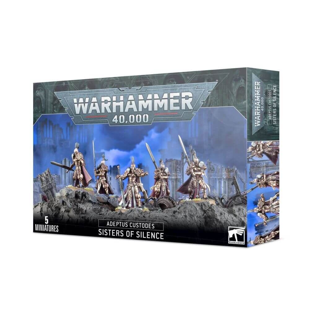 Warhammer 40.000 - Adeptus Custodes - Schwestern der Stille (01-08)