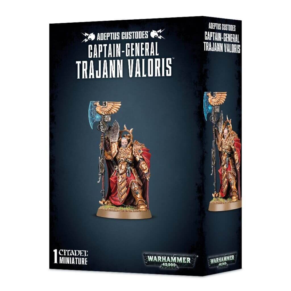 Warhammer 40.000 - Adeptus Custodes - Captain-General Trajann Valoris (01-10)