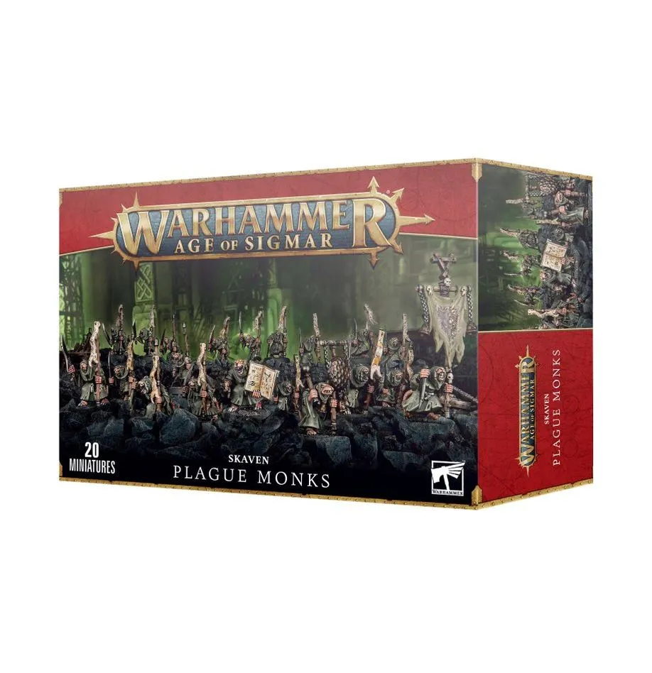 Warhammer Age of Sigmar - Skaven - Seuchenmönche (90-12)