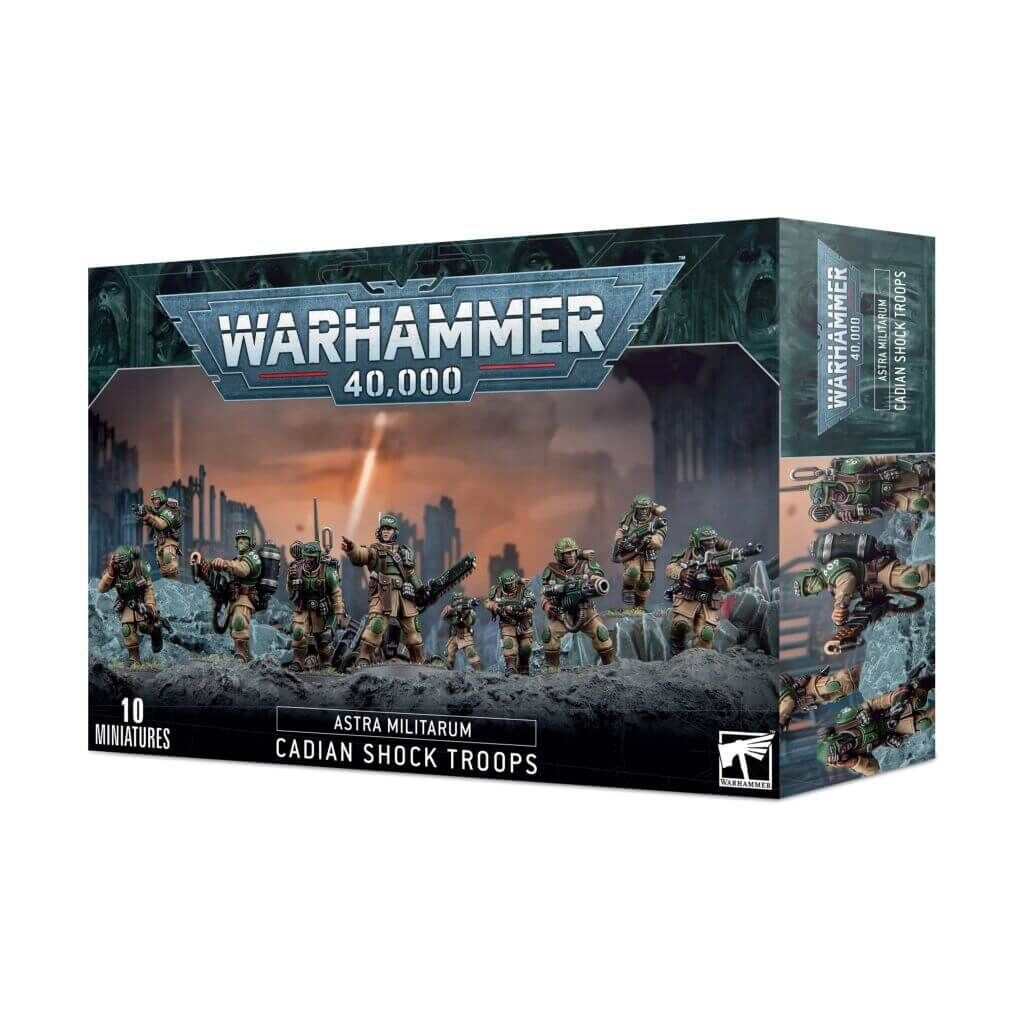 Warhammer 40.000 - Astra Militarum - Cadianische Stoßtruppen (47-33)