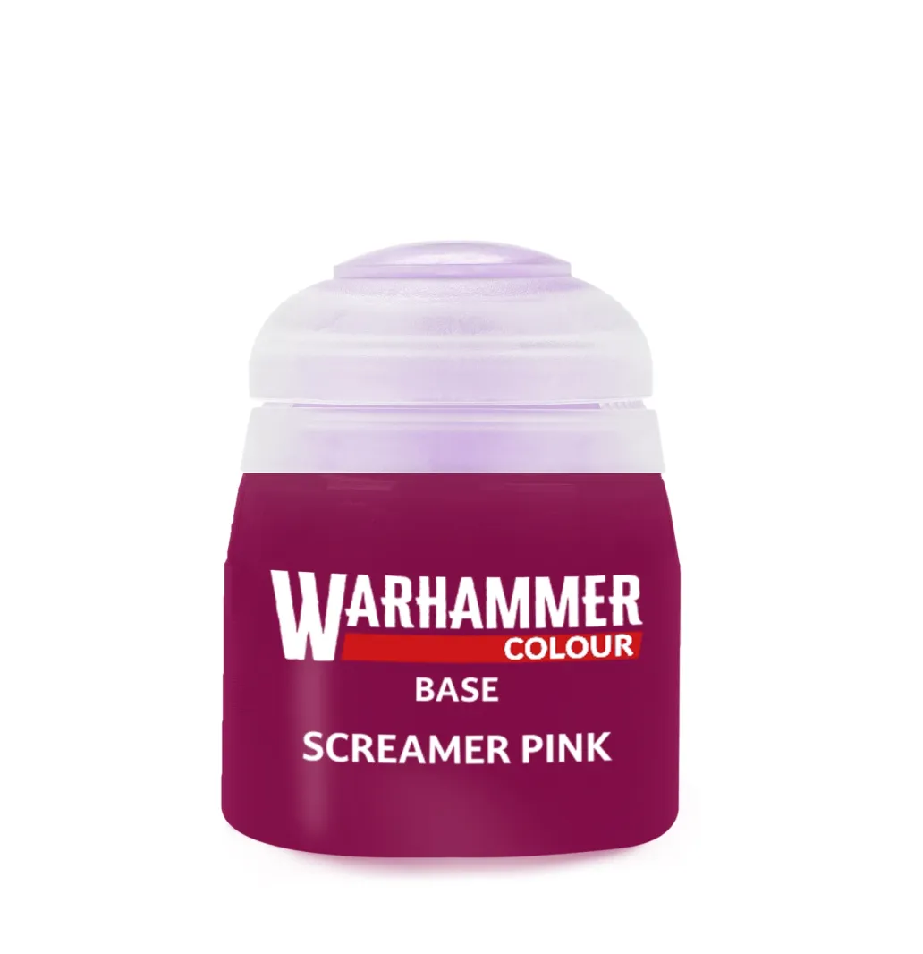 Warhammer Colour - Base Screamer Pink - 12ml (21-33)
