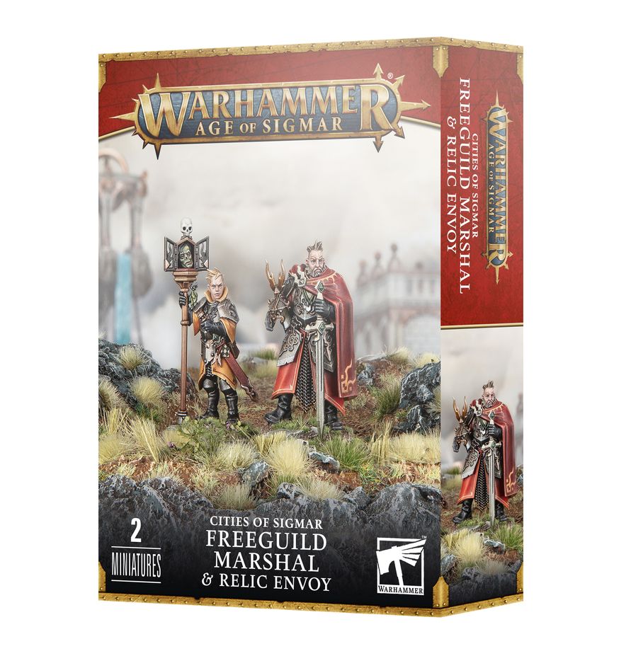 Warhammer Age of Sigmar - Cities of Sigmar - Freigilden-Marschall und Reliquienbote (Mailorder)