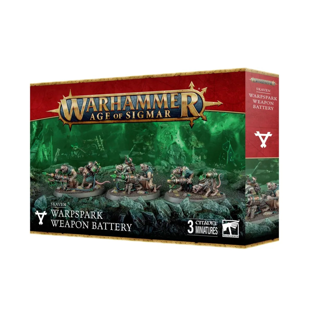 Warhammer Age of Sigmar - Skaven - Warpfunken-Waffenbatterie (90-45)