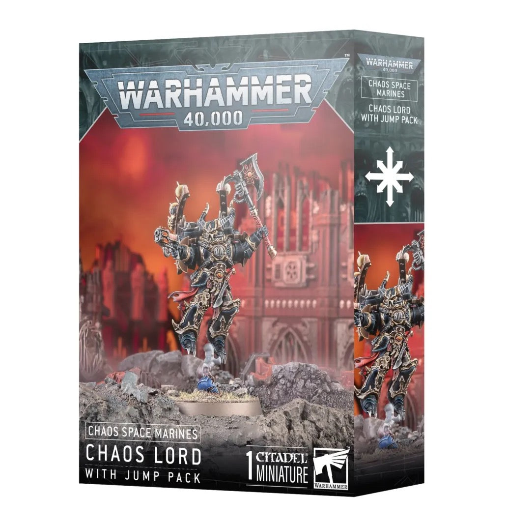 Warhammer 40.000 - Chaos Space Marines - Chaos Lord mit Sprungmodul (43-101)