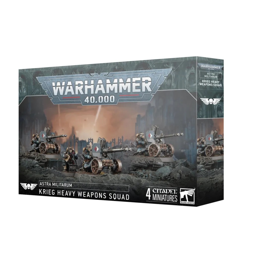 Warhammer 40.000 - Astra Militarum - Unterstützungswaffentrupp von Krieg (47-73)