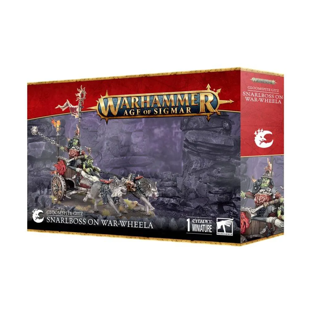 Warhammer Age of Sigmar - Gloomspite Gitz - Fletschaboss auf Kriegswag'n (89-91)