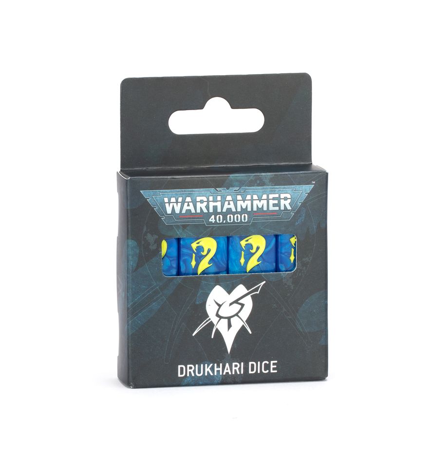 Warhammer 40k - Drukhari - Würfelset