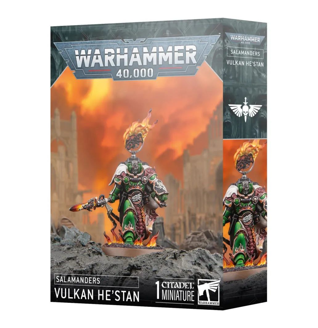Warhammer 40k - Space Marines - Salamanders Vulkan He'stan