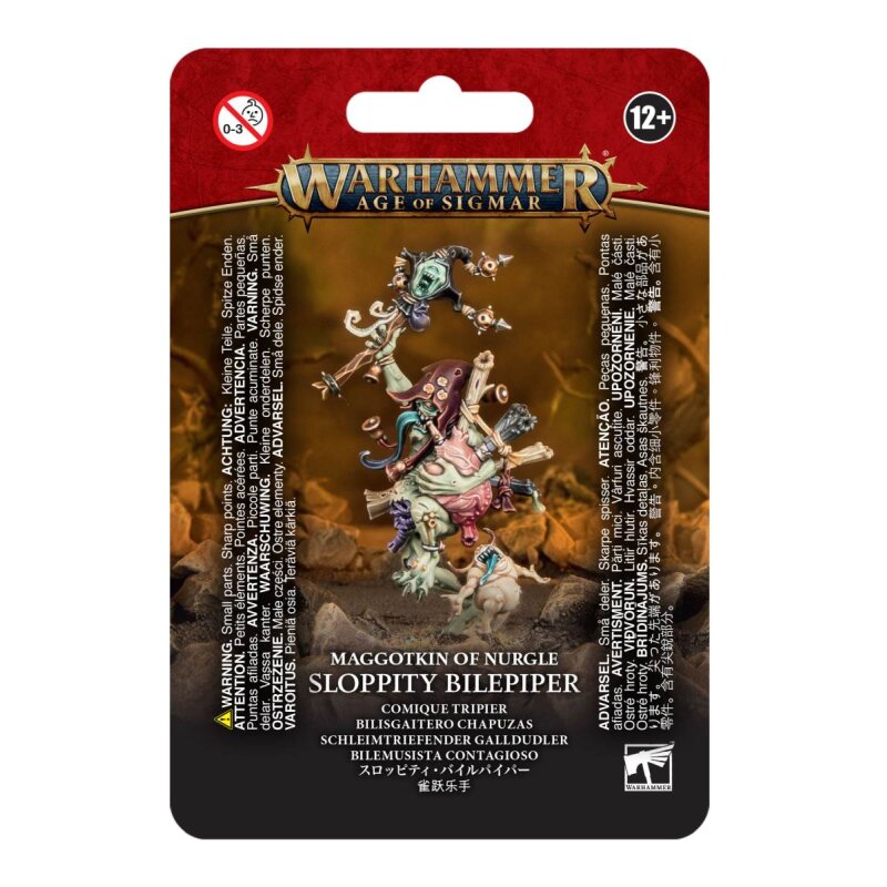 Warhammer Age of Sigmar - Maggotkin of Nurgle - Schleimtriefender Galldudler (97-72)