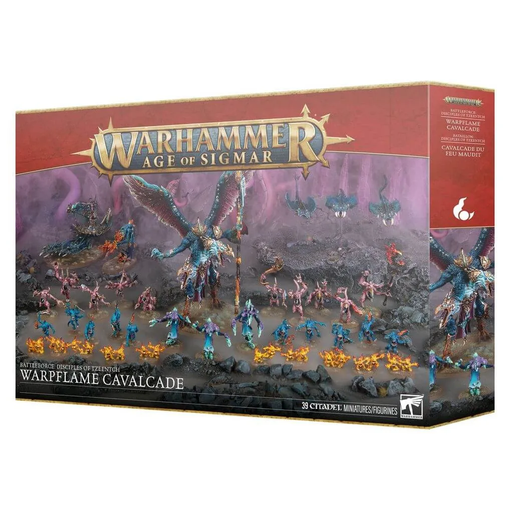 Warhammer Age of Sigmar - Disciples of Tzeentch - Battleforce: Warpflammenkavalkade (83-110)
