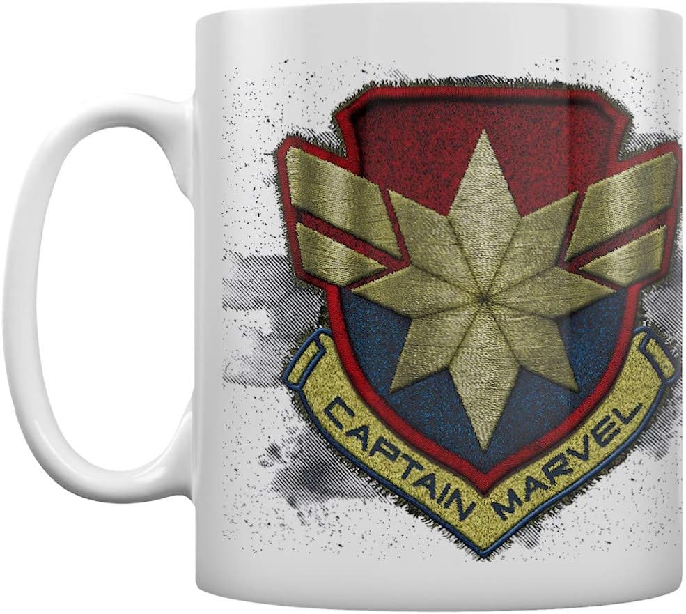 Marvel - Captain Marvel Badge - Tasse, Becher, 300ml - MG25423