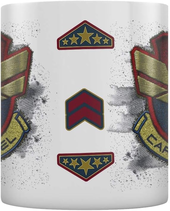 Marvel - Captain Marvel Badge - Tasse, Becher, 300ml - MG25423