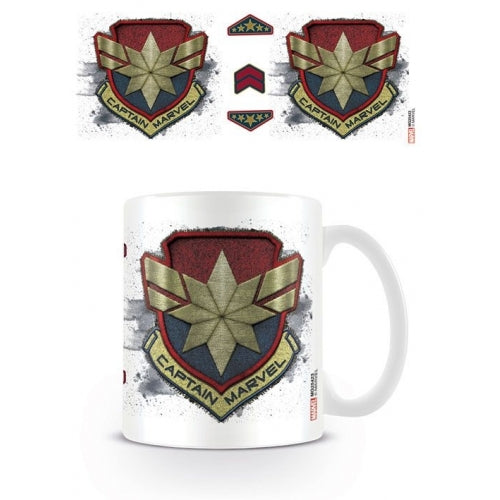 Marvel - Captain Marvel Badge - Tasse, Becher, 300ml - MG25423