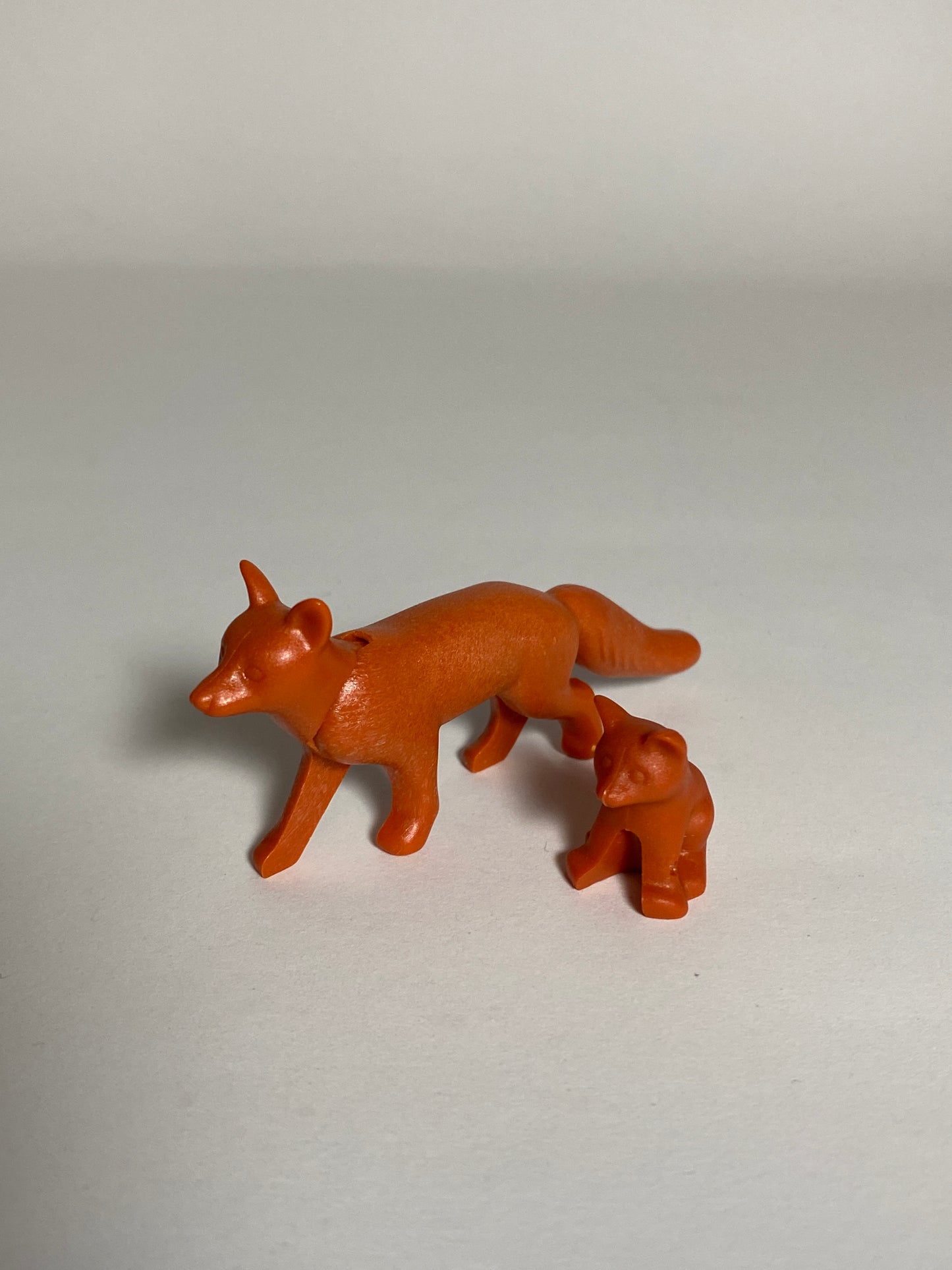 Playmobil - Geobra - Fuchs Mutter mit Jungtier - Wald - Tiere - Ersatzteil - 0447