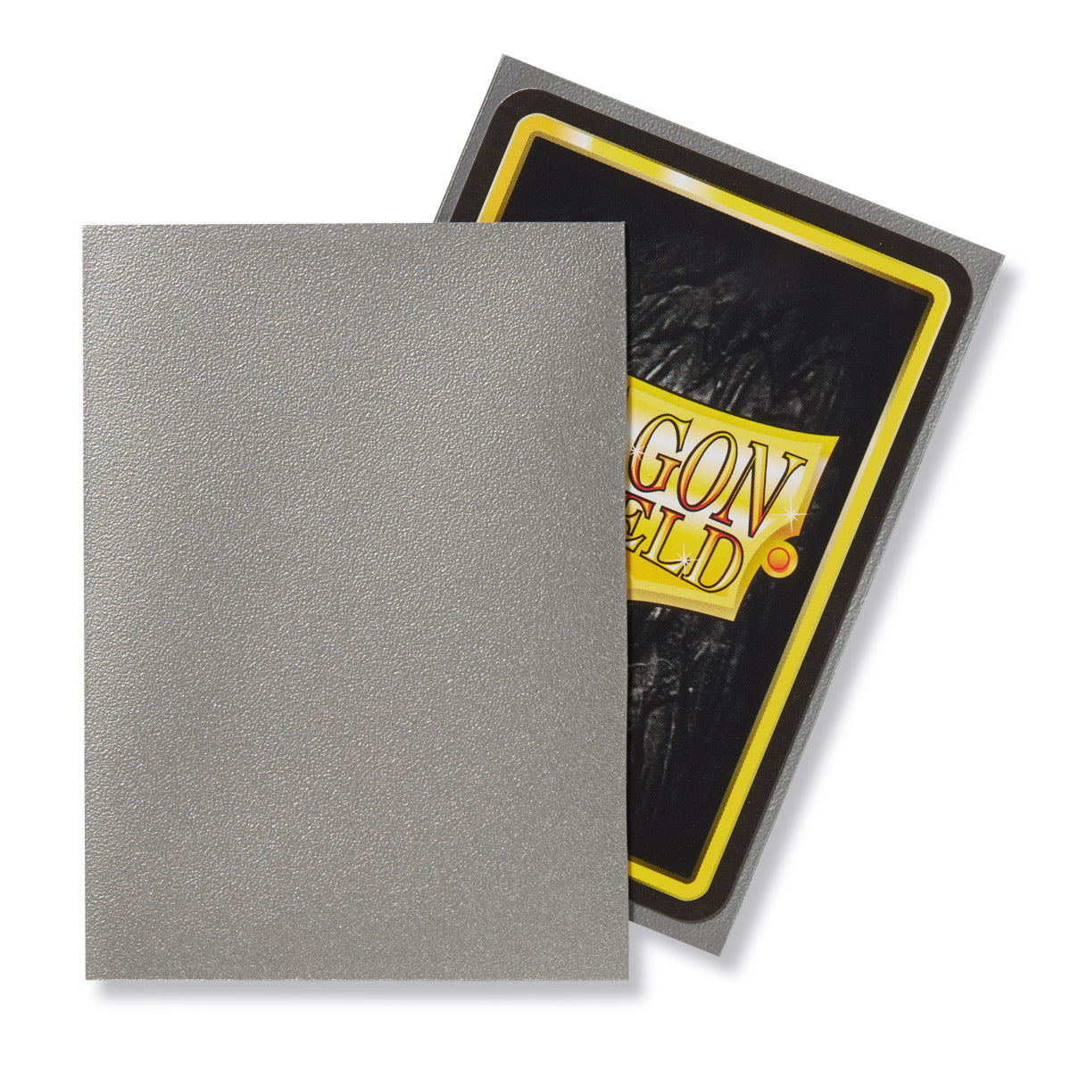 Dragon Shield: Matte – Silver (100 Sleeves) - Standard Size