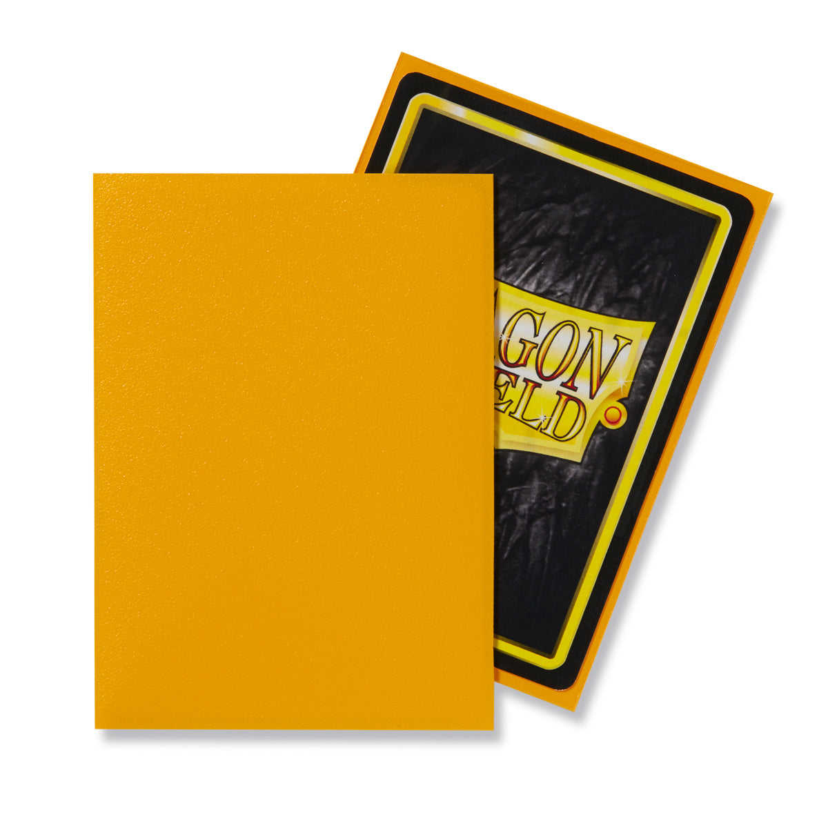 Dragon Shield: Matte – Yellow (100 Sleeves) - Standard Size