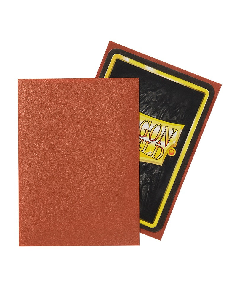 Dragon Shield: Matte – Copper (100 Sleeves) - Standard Size