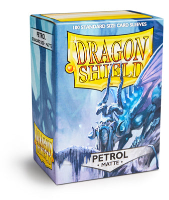 Dragon Shield: Matte – Petrol (100 Sleeves) - Standard Size