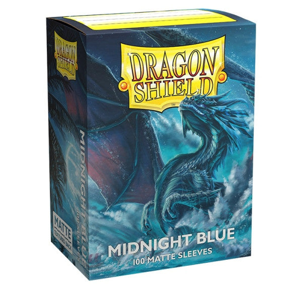 Dragon Shield - Midnight Blue - Matte Sleeves - Standard Size (100)