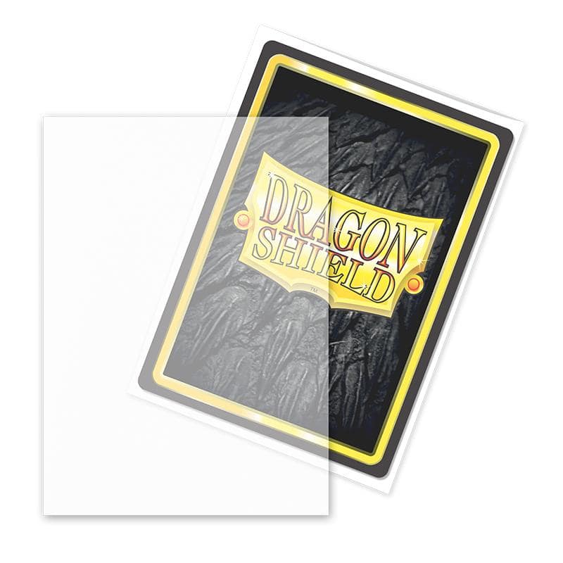 Dragon Shield: Matte – Clear, Non Glare V2 (100 Sleeves) - Standard Size