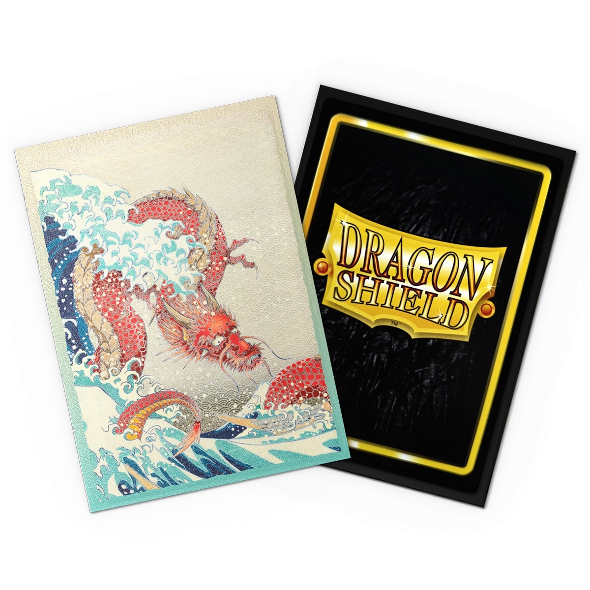 Dragon Shield: Dual Art – Great Wave Anniversary Special Edition (100 Sleeves) - Standard Size